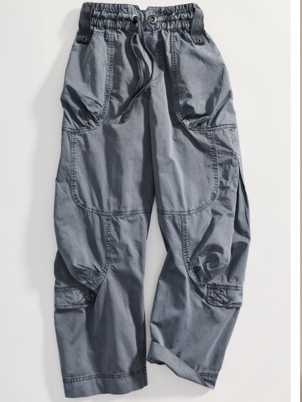 We The Free Onset Pull-On Cargo Pants steel XL new - Picture 3 of 6